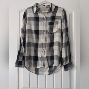 Plaid, checkered shirt size S